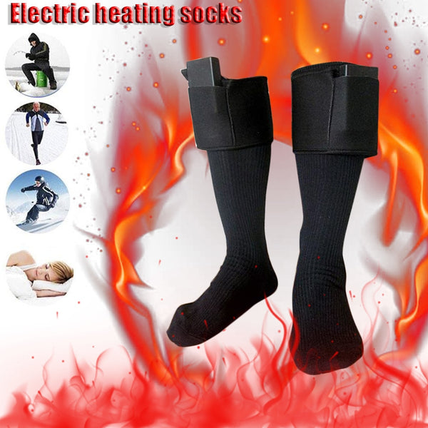 Beheizte Wandersocken